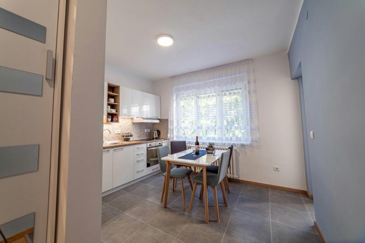 Apartman Danube Lux โนวีซาด ภายนอก รูปภาพ
